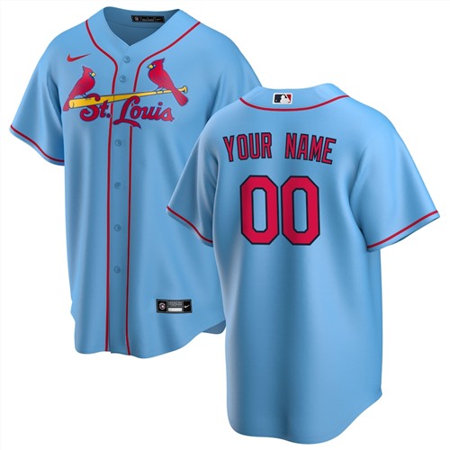Men's St.Louis Cardinals Customized Stitched Jersey
